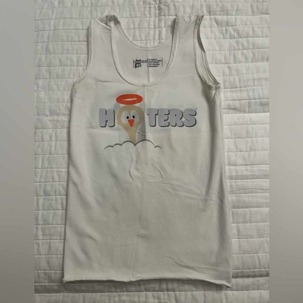 Hooters girl uniform rare angel tank top